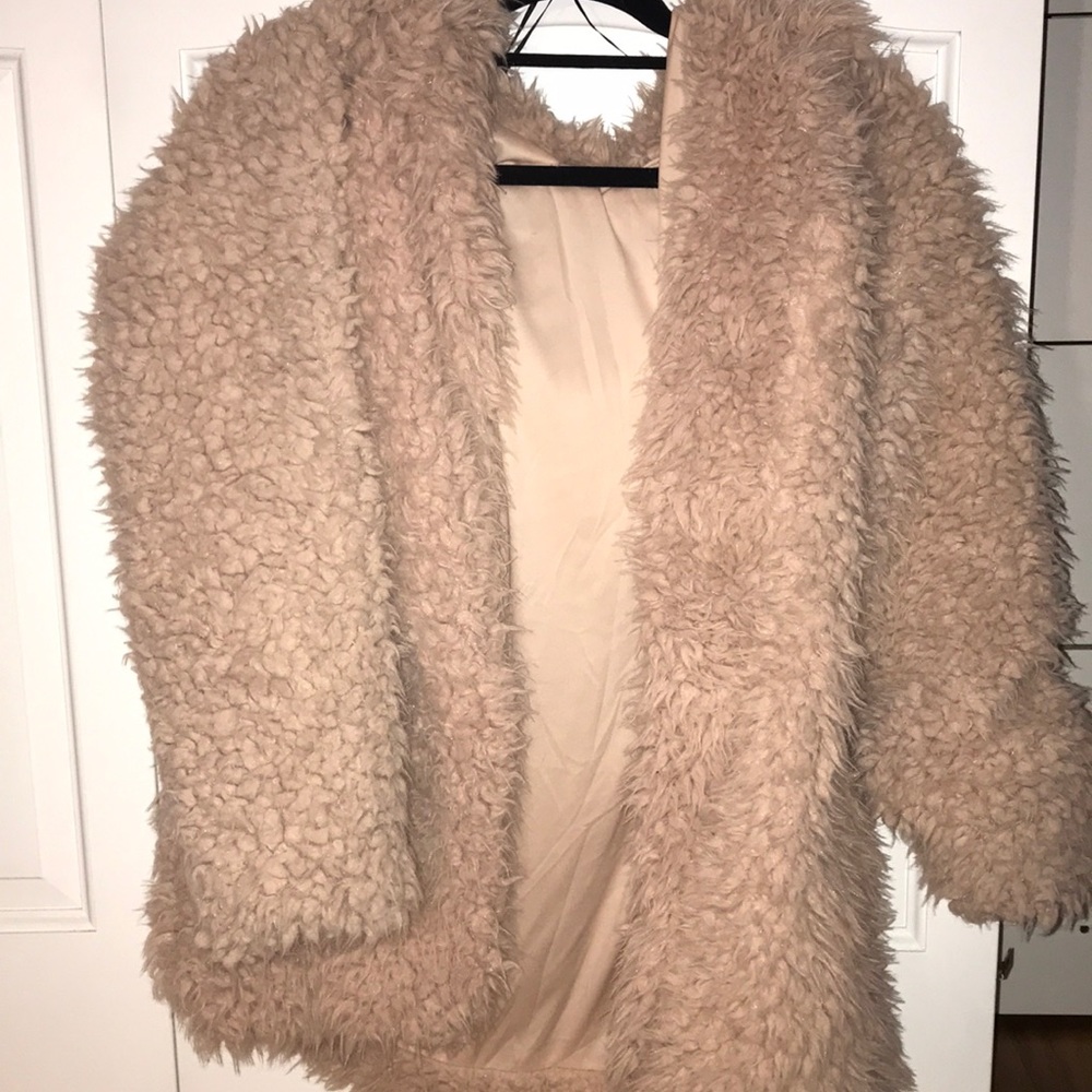 Love Tree Fuzzy Jacket